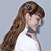 Jaciya 14pcs Minimalist Dainty Hair Clips Silver Hollow Geometric Alloy Hairpin Hair Clamps,Circle,Triangle and Moon Multiple Pattern (Silver)