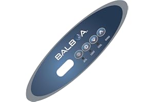 WOLIDAODAO MVP260/VL260 Compatible with Balboa Water Group Control Panel Overlay with Jets Lights Cool and Warm Button Settin