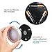 AMIR Upgraded 3.15” Motion Sensor Light, 3 Pack Stick on Cordless Battery-Powered LED Night Light, Closet Lights, Stair Lights, Safe Lights for Hallway, Bathroom, Bedroom, Kitchen (Silver - White)