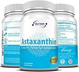 Astaxanthin 10mg (60-Day Supply) Softgels; Nature's Potent Antioxidant & Carotenoid
