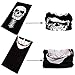 FAYBOX 6pcs Magic Wide Wicking Headbands Outdoor Headwear Bandana Sports Scarf Tube UV Face Mask for Workout Yoga Running Hiking Riding Motorcycling
