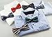 Zakka Republic 6pc Adjustable Pre-Tied Boys Bow Tie Accessory Set (BBT-02)