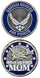 Proud Air Force MOM Challenge Coin