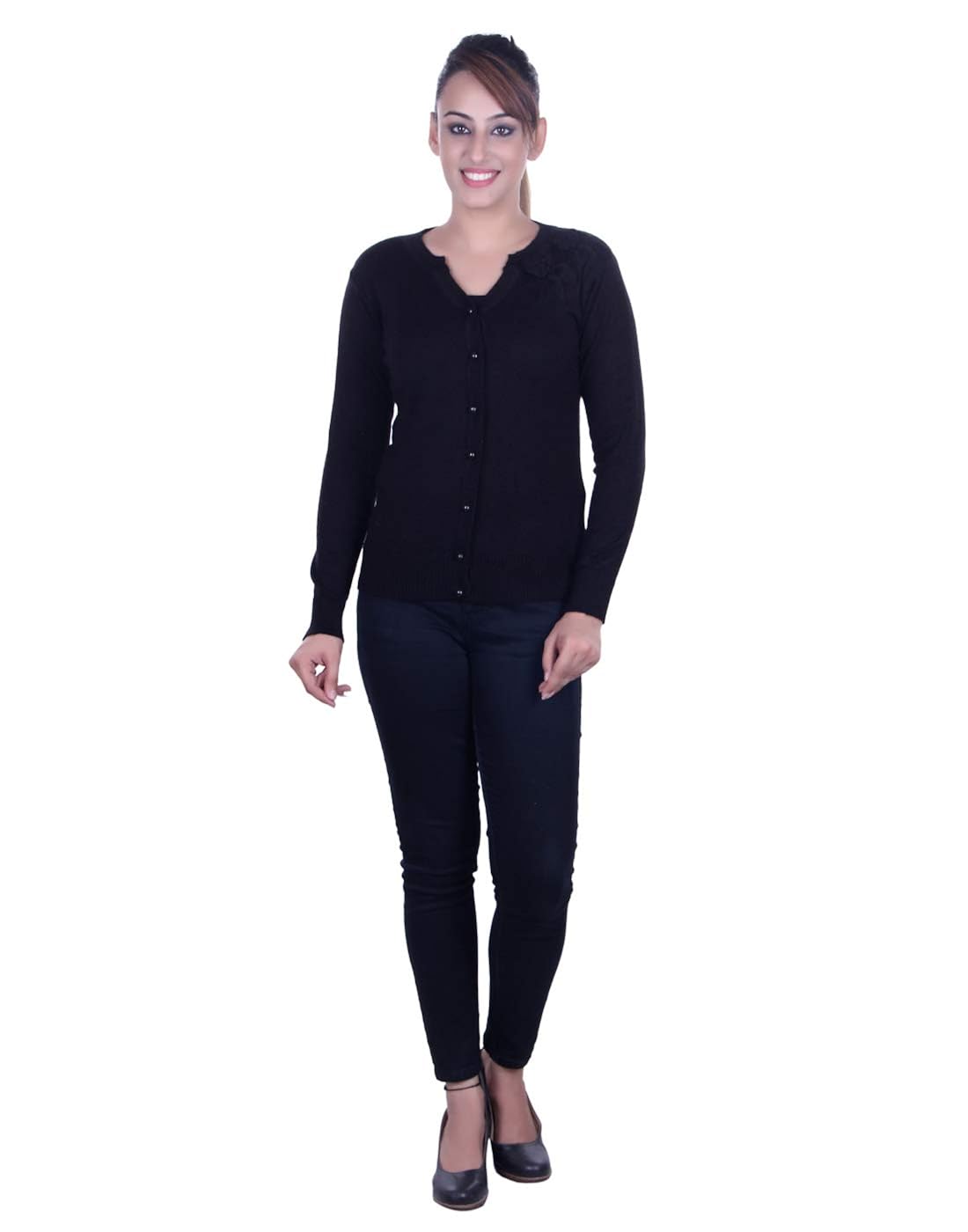 ogarti ladies woolen full sleeve cardigan&hellip;