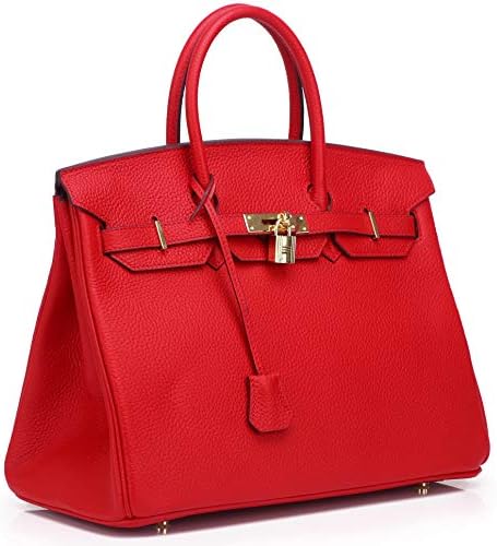 Kueh Women's Genuine Leather Tote Bag Top Handle Handbags
