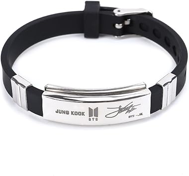 Amazon Bosunshine ユニセックス ブレスレット Bts 防弾少年団 ジャングクック ジミン V シュガ ジン Jホープ ラップ モンスター リストバンド リストレット アーミーへのギフトに最適 Bosunshine リストバンド