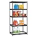 Edsal MROP3618W5B Steel Storage Rack, 5 Adjustable Shelves, 5000 lb. Capacity, 72