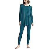 Latuza Women's Viscose Tunic Pajamas Leggings Lounge Set