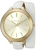 Michael Kors Women's Slim Runway White Watch MK2477