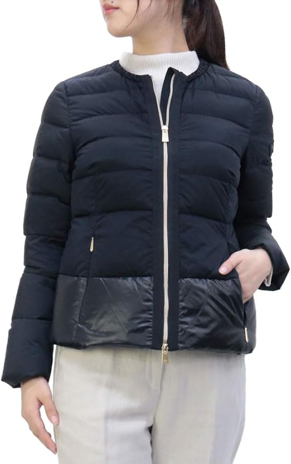Amazon タトラス レディース Breva ブレヴァ ダウンジャケット Ltlaa4169 D 40 Navy 4 ダーク ネイビー 並行輸入品 コート ジャケット 通販