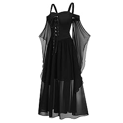 Halloween Costumes for Women Corset Gothic Dresses