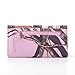 Emperia Women's Julia Mossy Oak Ladies Tri-Folded Buckle Wallet with Rhinestones, Camouflage/Pink/Trim Brown, 7.5 x 1 x 4.5-Inch