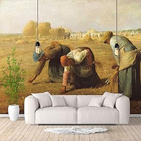 Wall Murals for Bedroom Starry Night by Van Gogh Famous Paintings Large Removable Wallpaper Peel and Stick Wall Stickers - 66x96 inches
