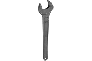 HARFINGTON Single Open Ended Spanner Wrench, 32mm (1 1/4-inch), Thicken Carbon Steel Open End Wrench Tool for Automotive Repair and Furniture Assembly, Grey