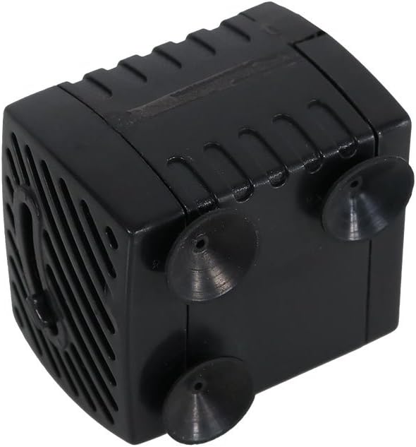 Sunnydaze Fountain Pump with 6 Multi-Color LED Light Ring and Transformer, Use for Small Fountains, Aquariums, or Birdbaths, 12 Volt, 40 GPH: Sunnydaze Decor: Sports & Outdoors