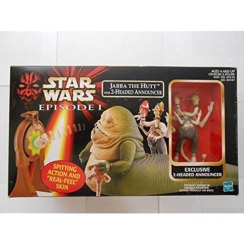 Star Wars Episode I Jabba the Hutt with Exclusive 2-Headed Announcer Playset