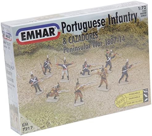 Emhar Portugese Infantry & Cazadores - Peninsular War 1807-14 - 1:72 Plastic Model Kit