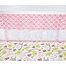 Carter's Jungle Collection Secure-Me Crib Liner, Pink