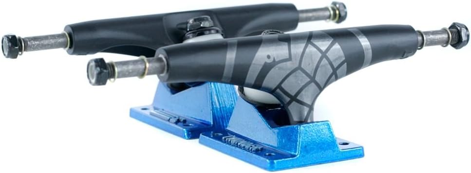 Thunder 147 Elektra Strike Skateboard Trucks Black Blue 147mm