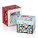 RR ROUND RICH DESIGN Kids Musical Jewelry Box for Girls with Drawer and Jewelry Set with Lovely Mermaid Theme - Beautiful Dream Tune Blue