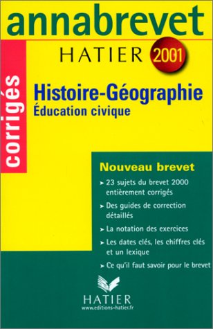 Histoire-géographie, éducation civique