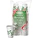 DART 12J30X Holiday Printed Cups, White Insulated Foam Cup, 3.5