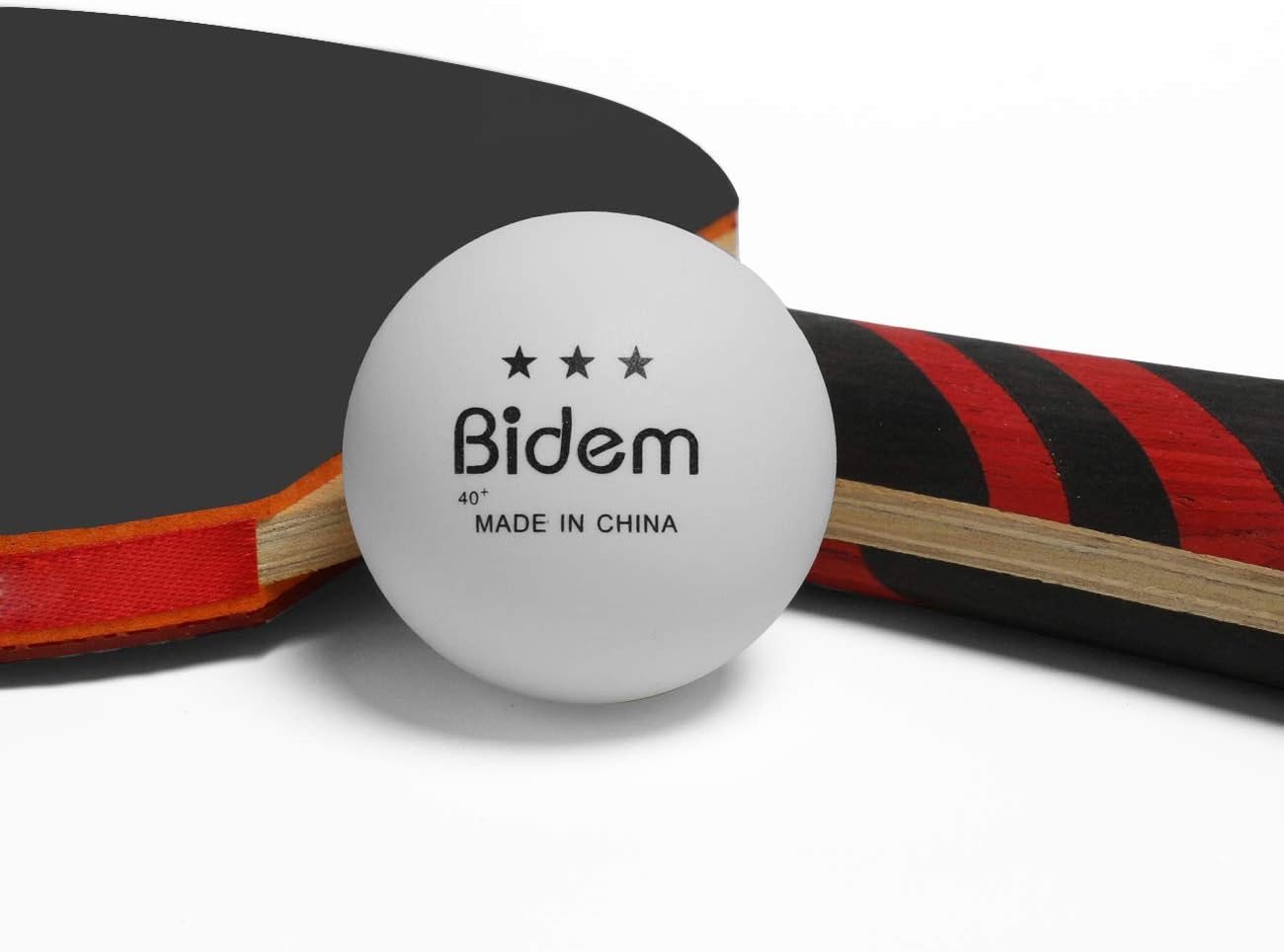 Bidem Ping Pong Balls, Advanced 3-Star Table Tennis Balls, Bulk Ping Pong Balls for Competition and Training, Pack of 60 (White) : Sports & Outdoors