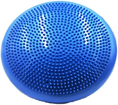 Huouo Air Infalted Stability Wobble Cushion Balance Disc Yoga Fitness Core Disc with Pump