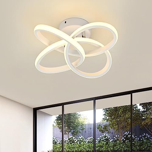 Deckenlampe, 36W LED Deckenleuchte, 3000K Modern Kreative Minimalistische Deckenlampen,Deckenbeleuchtung Lampen für Balkone Flurgarderobe Schlafzimmer