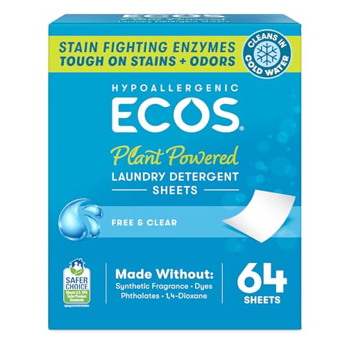 ECOS Laundry Detergent Sheets