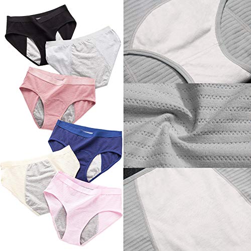 Hellove Period Panties Mesh Menstrual Incontinence Leak Proof Underwear