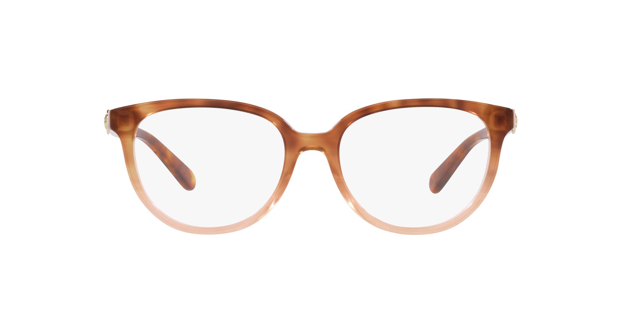 Photo 1 of Coach HC6182 Prescription Eyewear Frames, Peach Tortoise Gradient/Demo Lens, 52 mm