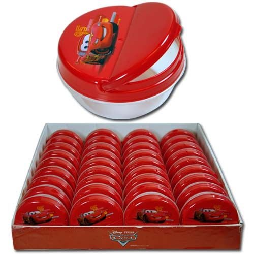 Disney Cars Flip Top Snack Container