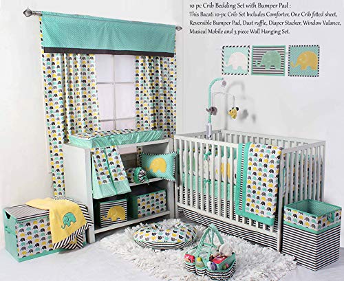 10 pc crib bedding sets