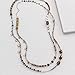 Silpada 'Harvest' Sterling Silver, Brass, Pearl, Quartz, and Tiger's Eye Necklace, 54
