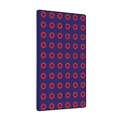Phish Red Donut Circles On Blue Single Blank Switch