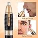 Nose Hair Trimmer Men’s Nose Trimmer 2 in 1 Battery Operated Eyebrow Trimmer for Men AA Battery Included