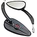 SMT-Skull Flame Side Mirrors Compatible With 1984-2014 universal to most Harley Night Train FXSTB Black [B00RUDWX4G]