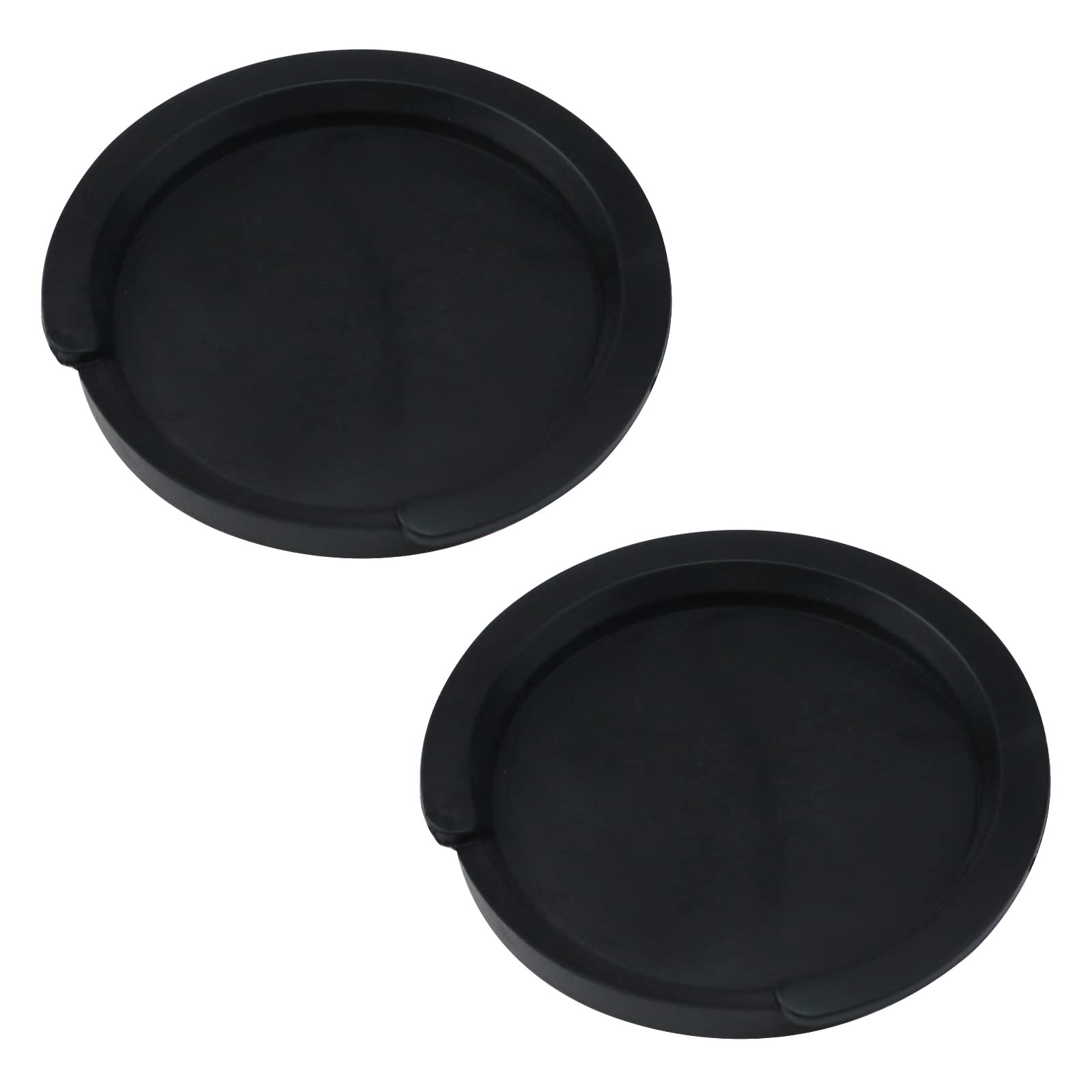 Photo 1 of Pack of 2 Chinflly Guitar Soundhole Cover,3.35 Inch Soft Rubber Guitar Sound Hole Block for 38 39 40 41 Inch Acoustic Guitar