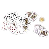 Mini Deck of Cards 54 Cards Approx.4 x 3 cm Pocket Card Game