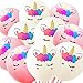 Ginkago 40 PCS Unicorn Party Supplies Decoration 30 Hanging Swirls & 10 Unicorn Balloons for Kids Unicorn Theme Birthday Party Favors Girls Gift