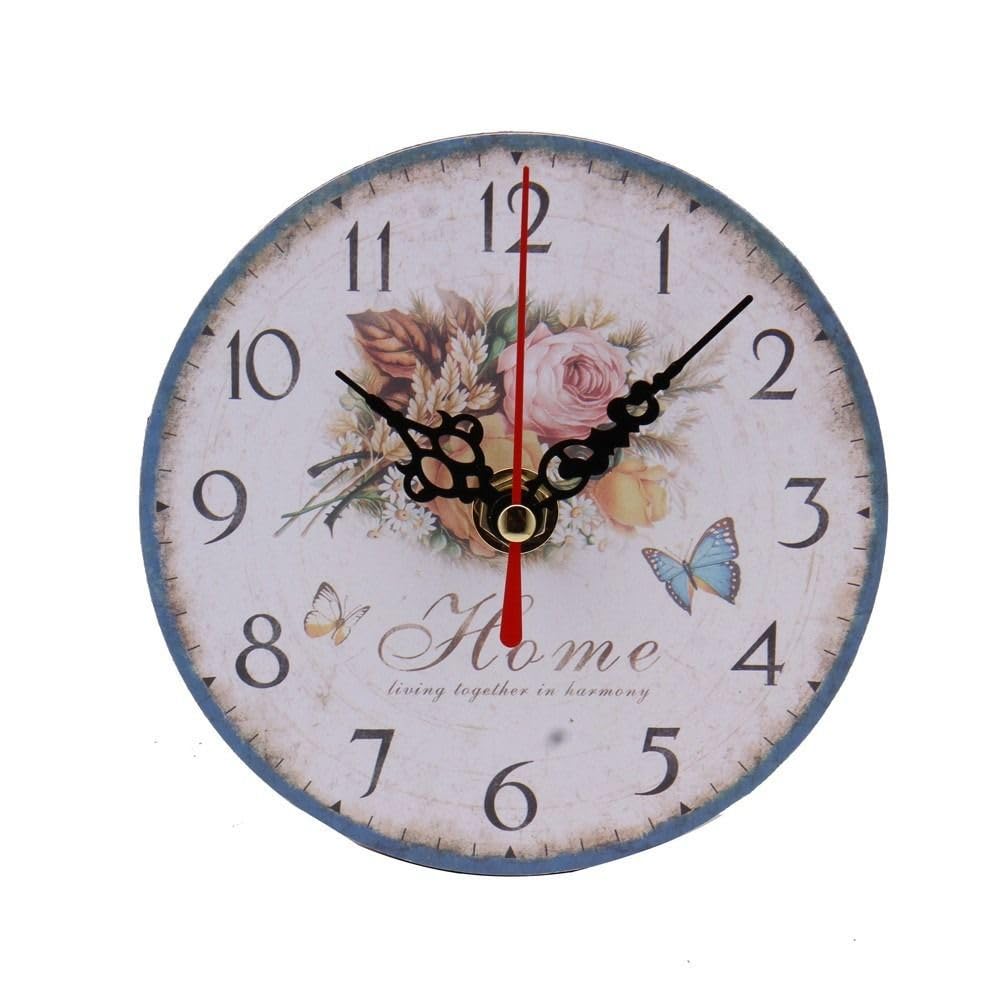 Photo 1 of Living Room Covered by Paper Home Decoration Desk Clock Clock Wall Clock Wooden MDF(E)