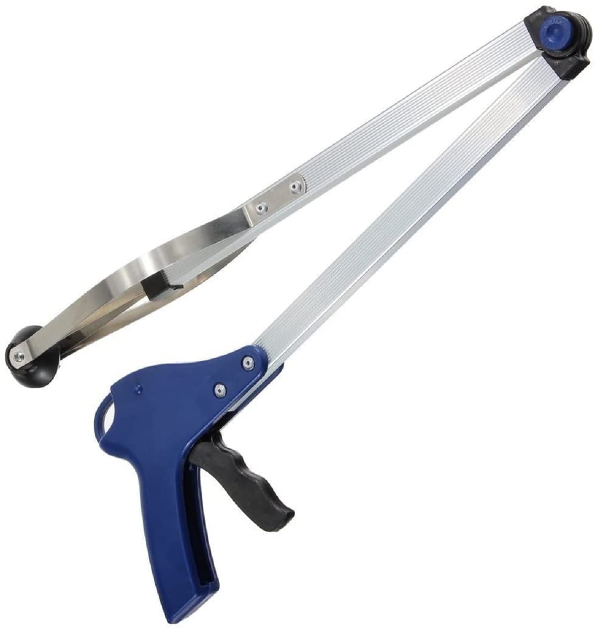 FamilyMall Foldable Easy Reach Pick Up Reaching Claw Long Arm Gripper Grabber Helping Hand Tool