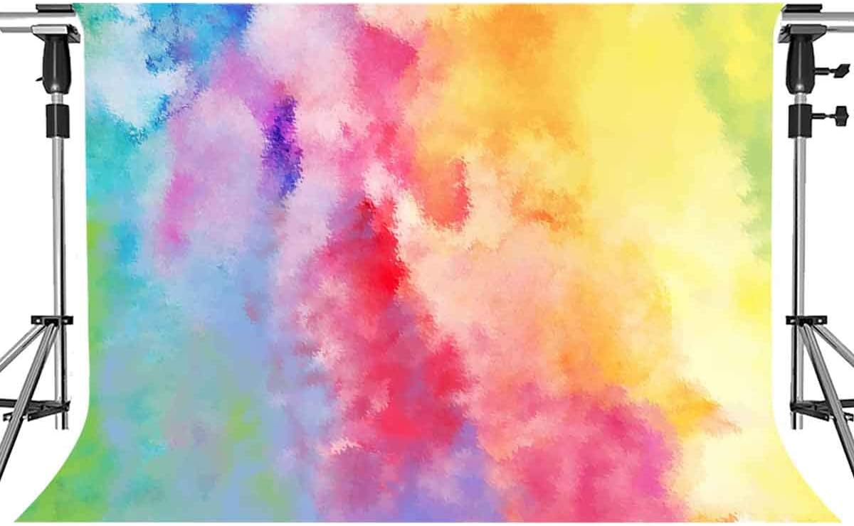 MEETSIOY Paint Art Backdrop Colored Oil Painting