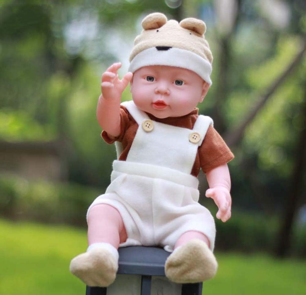 Prezzo ZBYY Bambole Reborn Maschio con Occhi Aperti Reborn Doll Mini Regalo di Natale di Compleanno 16 Pollici 40cm,C Offerte