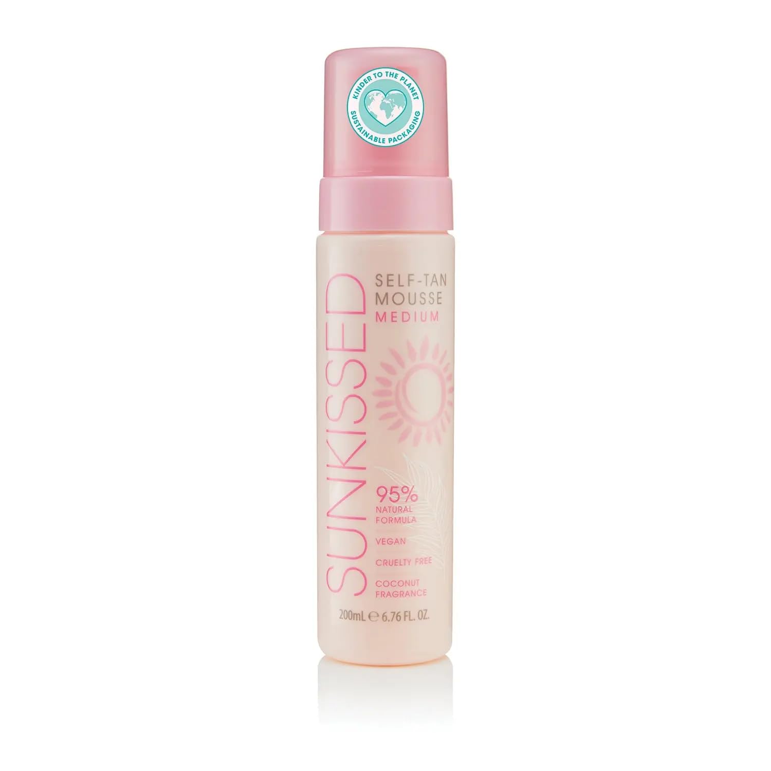 Sunkissed Medium Self-Tan Mousse 200ml