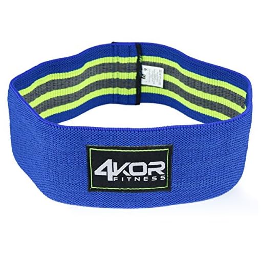 4KOR Fitness Resistance Loop Band Set, Perfect for Crossfit, Yoga, Physical Therapy, and Booty Building - Image 4