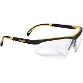 DEWALT DPG55-11D Clear Lens Anti-Fog Safety Glasses, Adjustable Fit