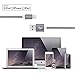 Taiyun Lightning Cable Charger 4Pack (3ft 5ft 6ft 10ft) Lengths Combination Durable and Fast Charging Cords for iPhone 7/7+/6/6+/6s/6s+/5/5s/5c/SE, iPad and More (gray)