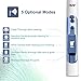 Electric Toothbrush LCD Display Sonic Rechargeable Whitening Toothbrushes with Interval Smart Timer 5 Modes Waterproof Best Soft Replacement Heads Clean as Dentist for Adults and Kids